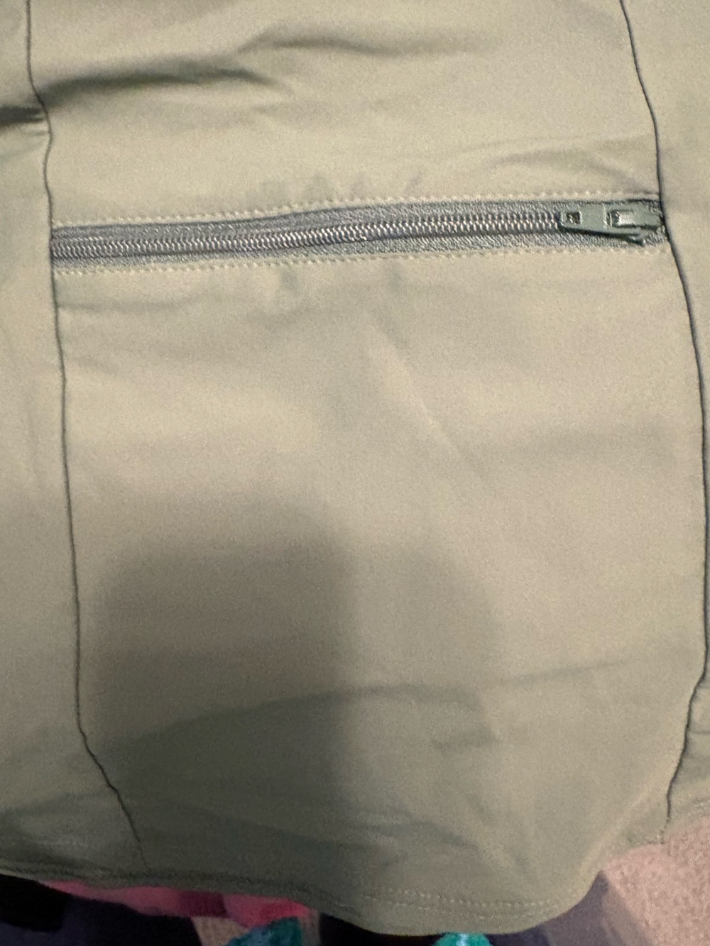 Sunsets Sporty Swim Skirt XL Olive - Picture 6 of 7